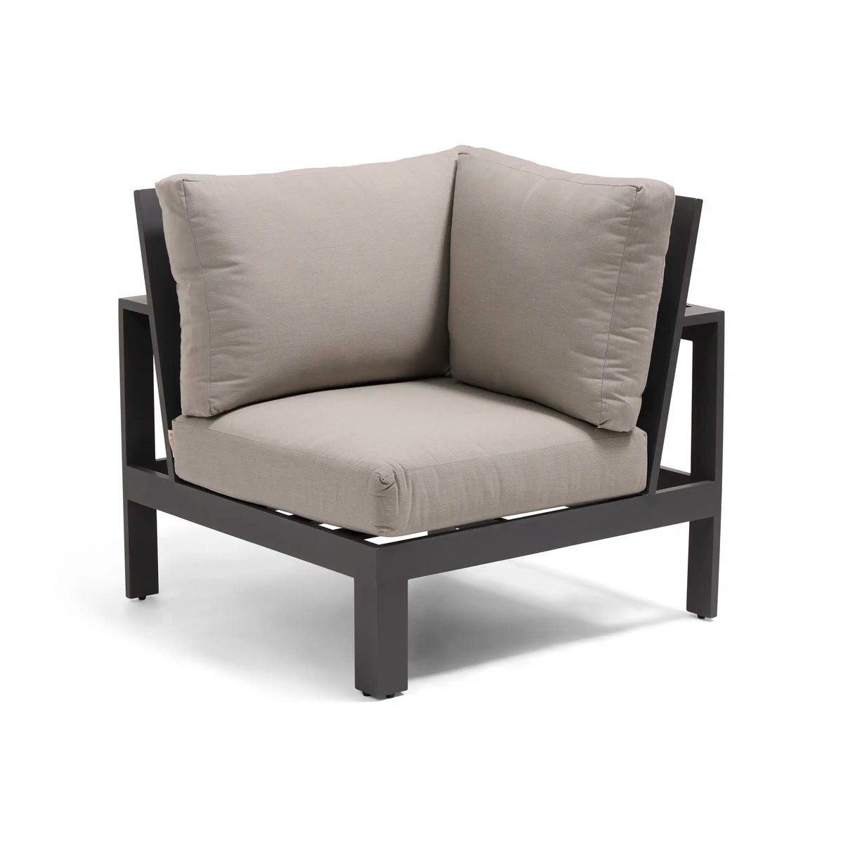 Sutton Grey 4 Piece Sectional Group - Dove - Image 9