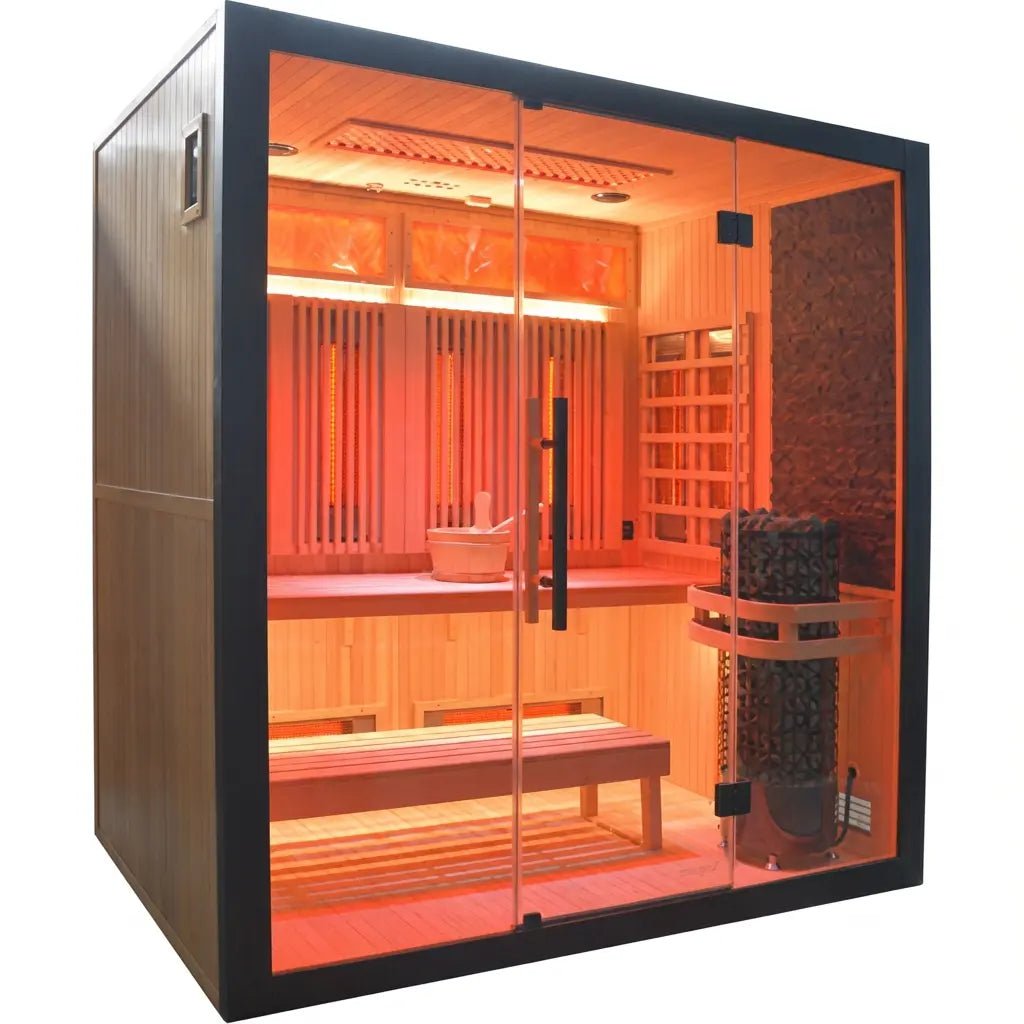4 Person Fusion Combo Sauna