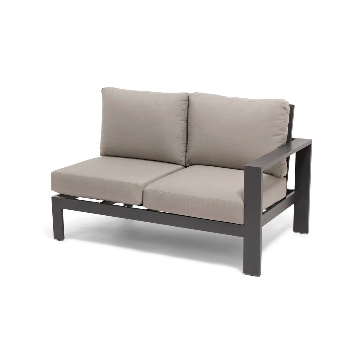 Sutton Grey 4 Piece Sectional Group - Dove - Image 7