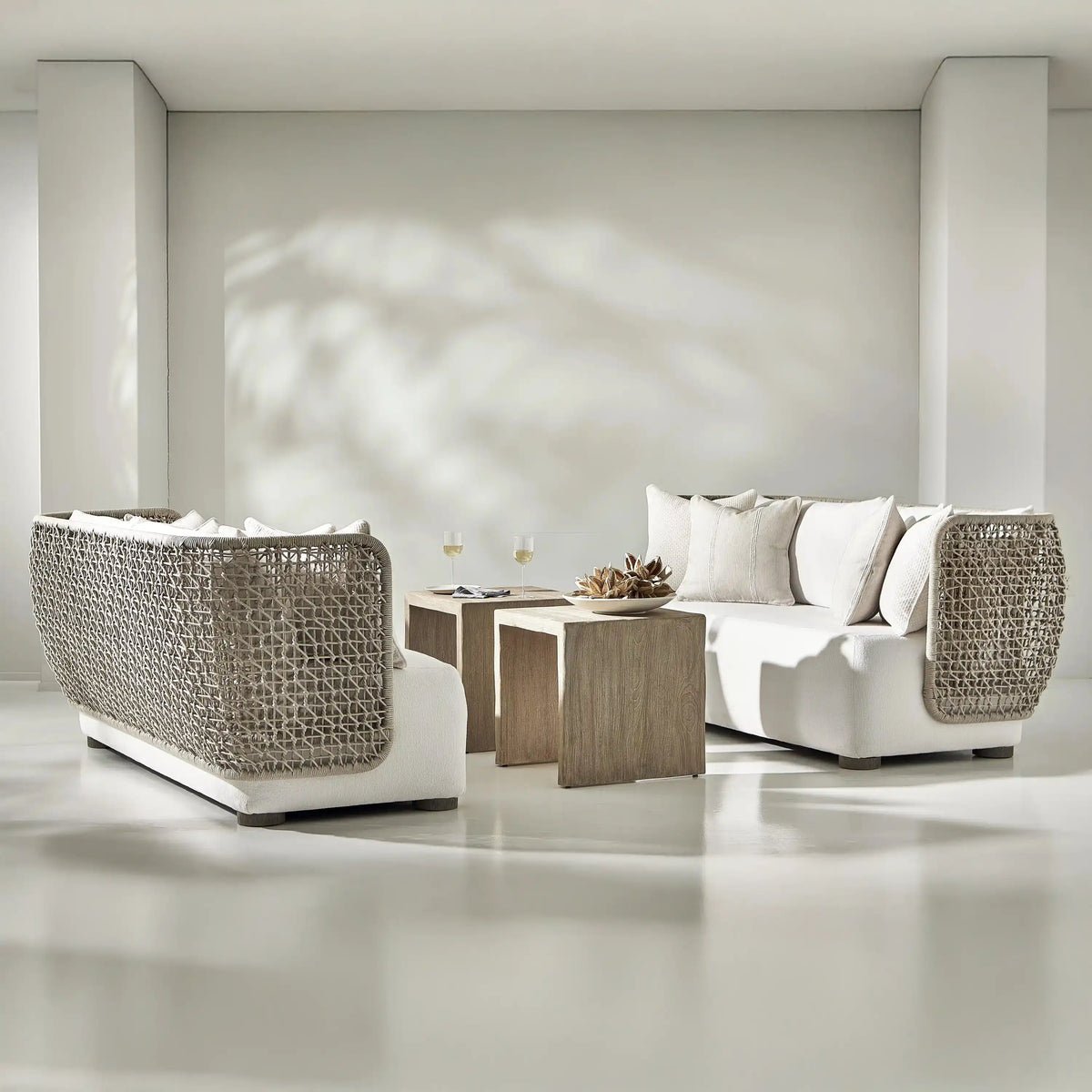 Lomani Woven 4 Piece Sofa Group