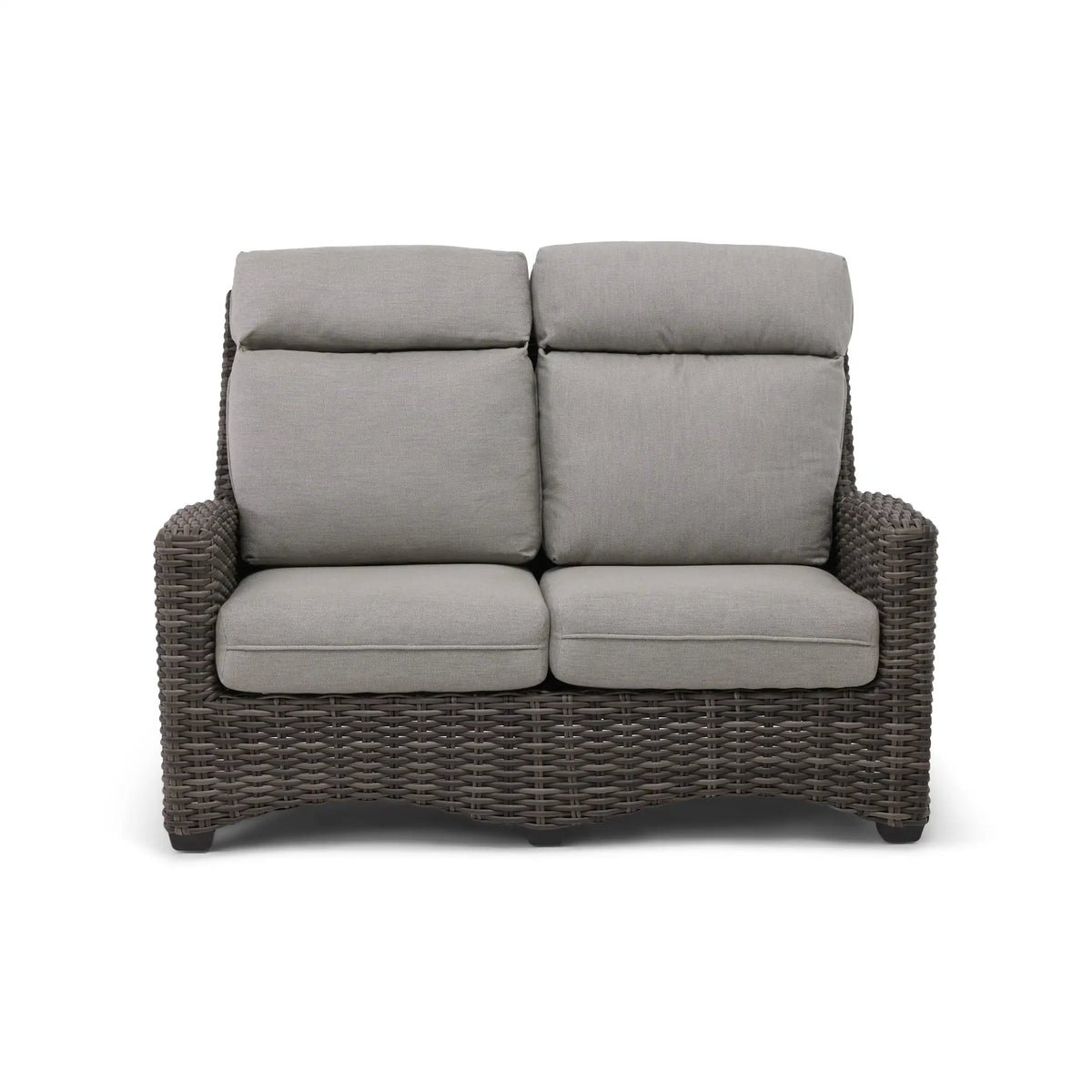 Grey Kampala 5 Piece Loveseat Chat Group - Makar Oyster - Image 5