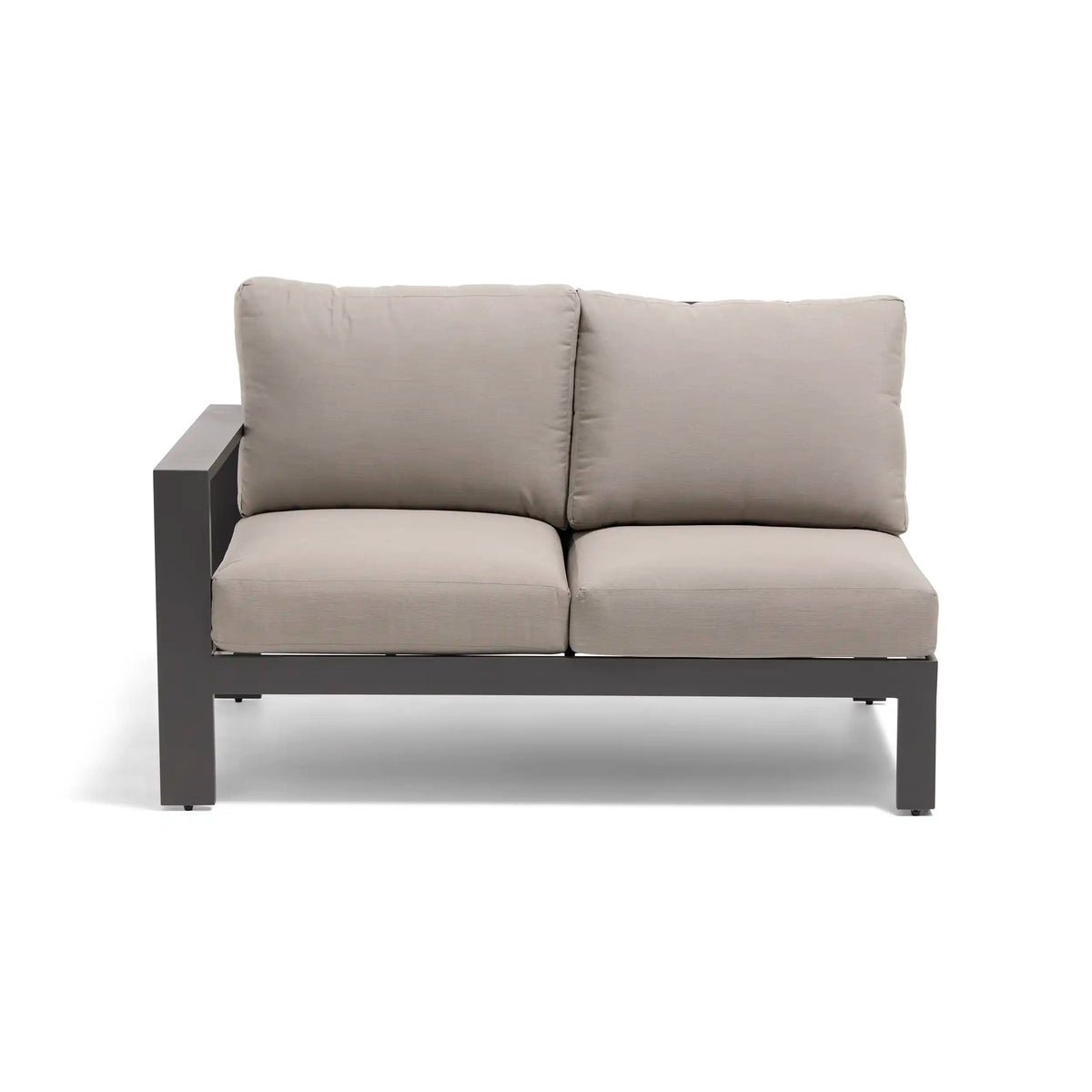 Sutton Grey 4 Piece Sectional Group - Dove - Image 5