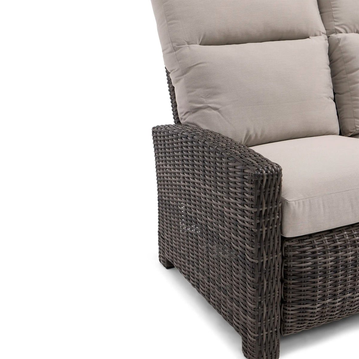 Ellis Reclining 7 Piece Sofa Conversation Group - Dove Acrylic - Image 14