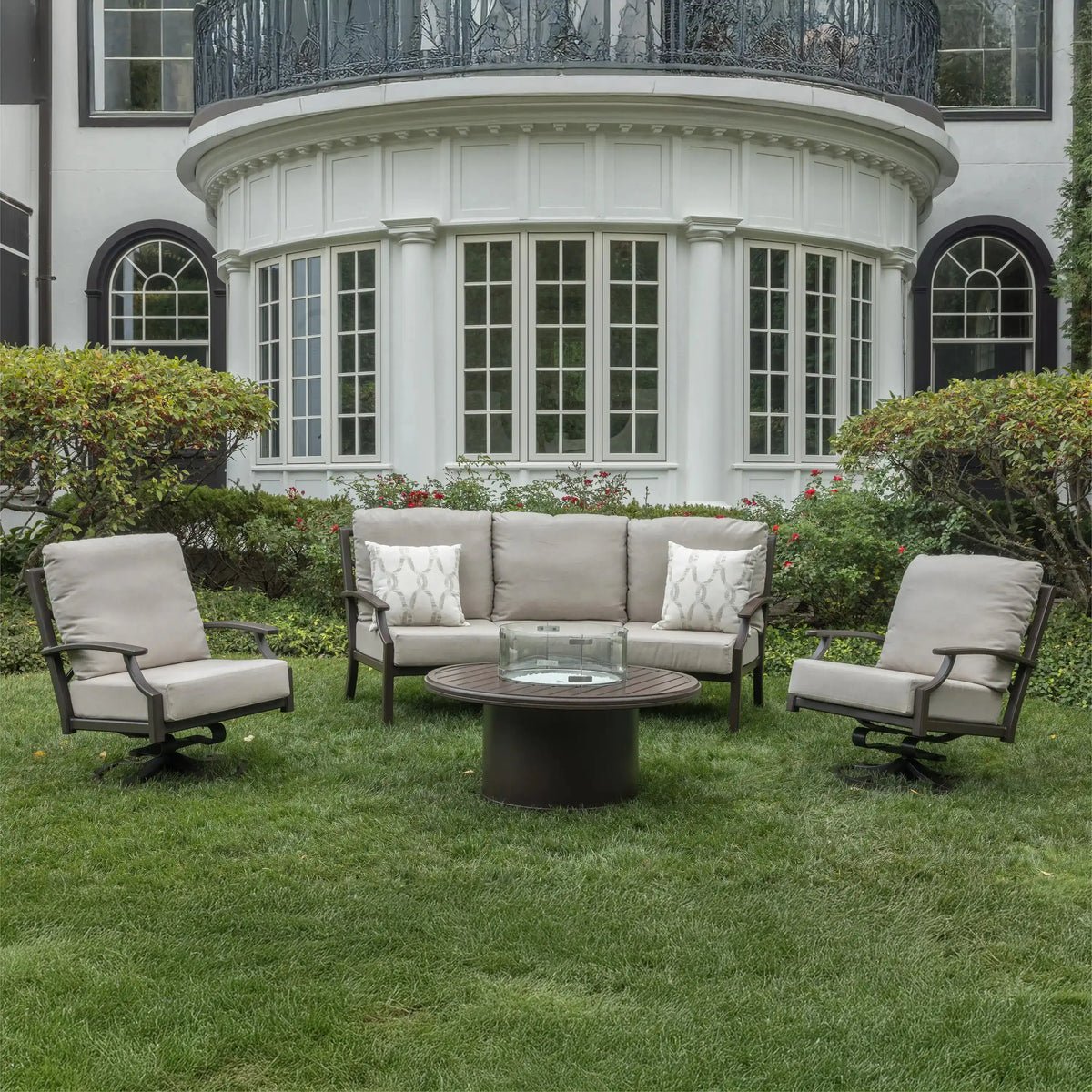 Marconi 3 Piece Curved Sofa Group