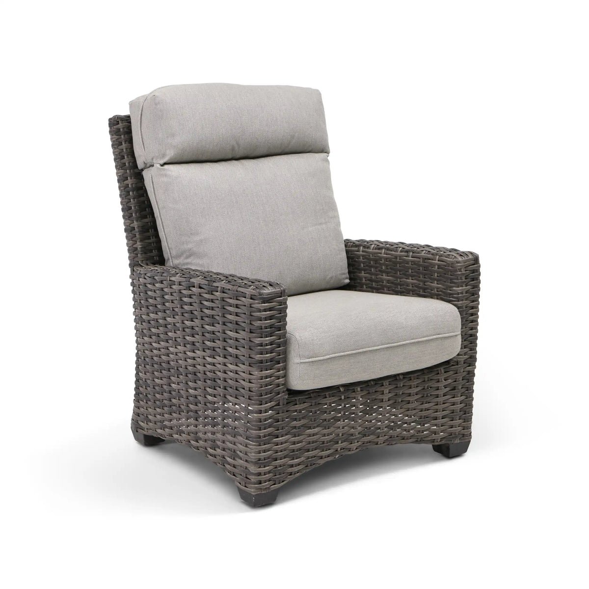 Grey Kampala 5 Piece Loveseat Chat Group - Makar Oyster - Image 10