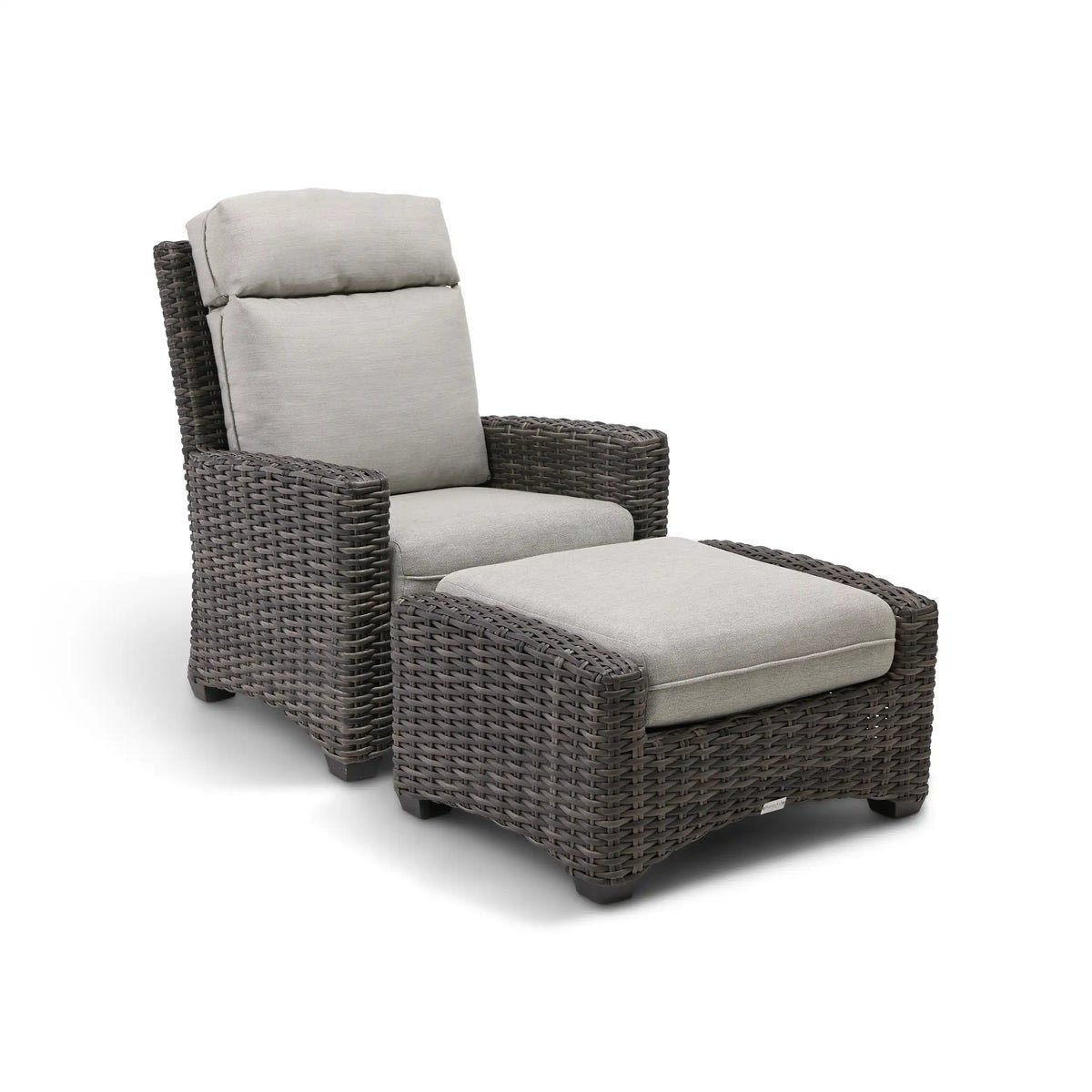 Grey Kampala 5 Piece Loveseat Chat Group - Makar Oyster - Image 26