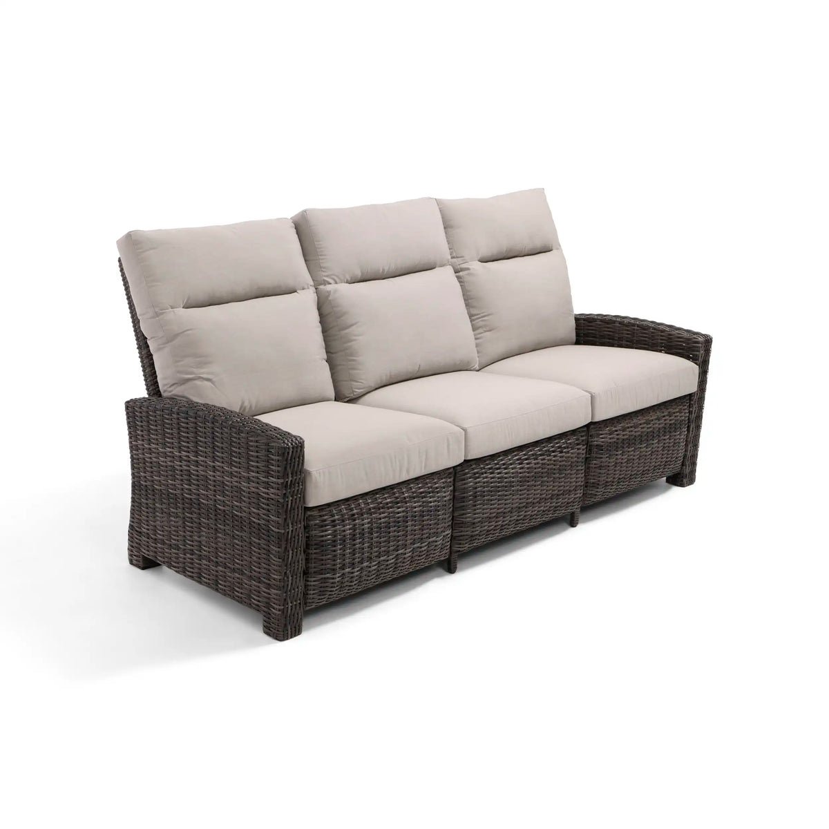 Ellis Reclining 7 Piece Sofa Conversation Group - Dove Acrylic - Image 7