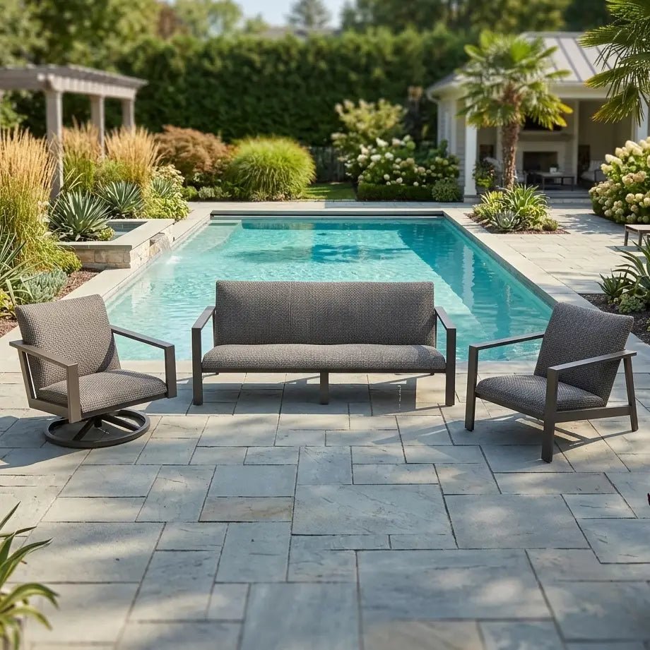 Parker 3 Piece QDF Sofa Group