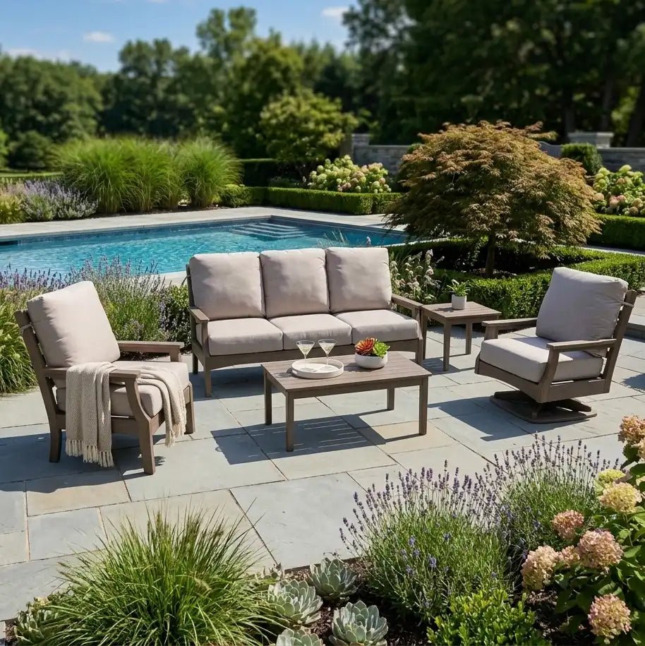 Manhattan 5 Piece Sofa Chat Group