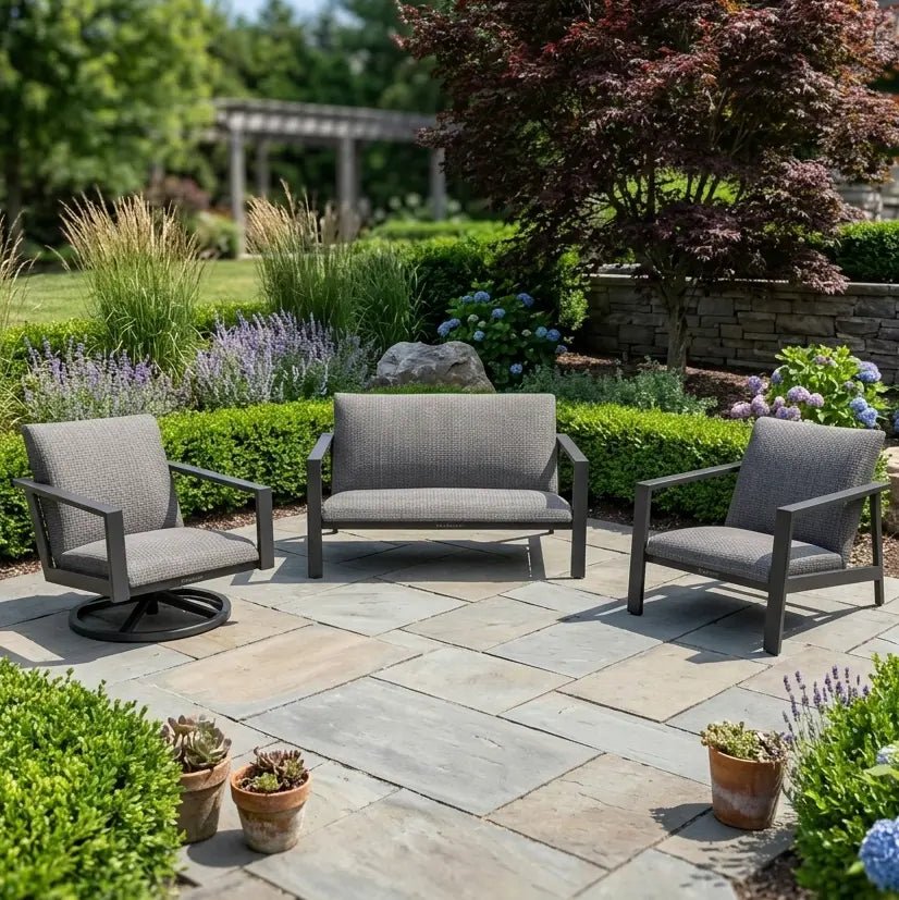 Parker 3 Piece QDF Loveseat Group