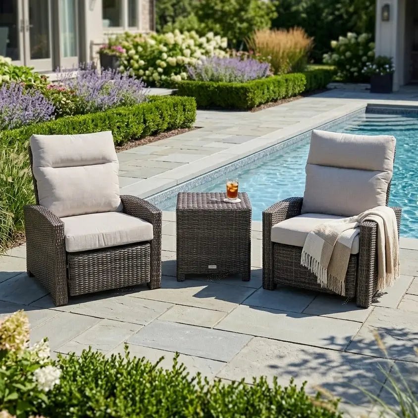 Ellis 3 Piece Recliner Group – Dove Acrylic