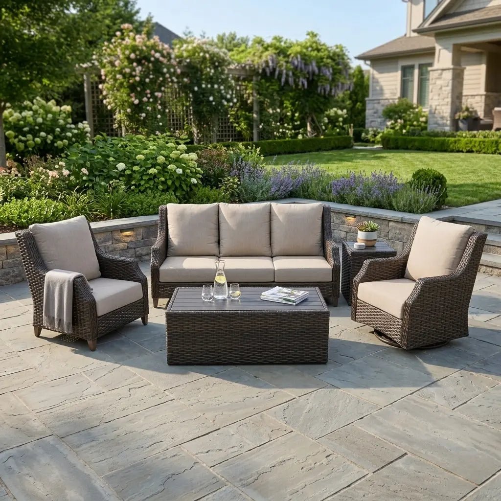 Aruba XL 5 Piece Sofa Chat Group