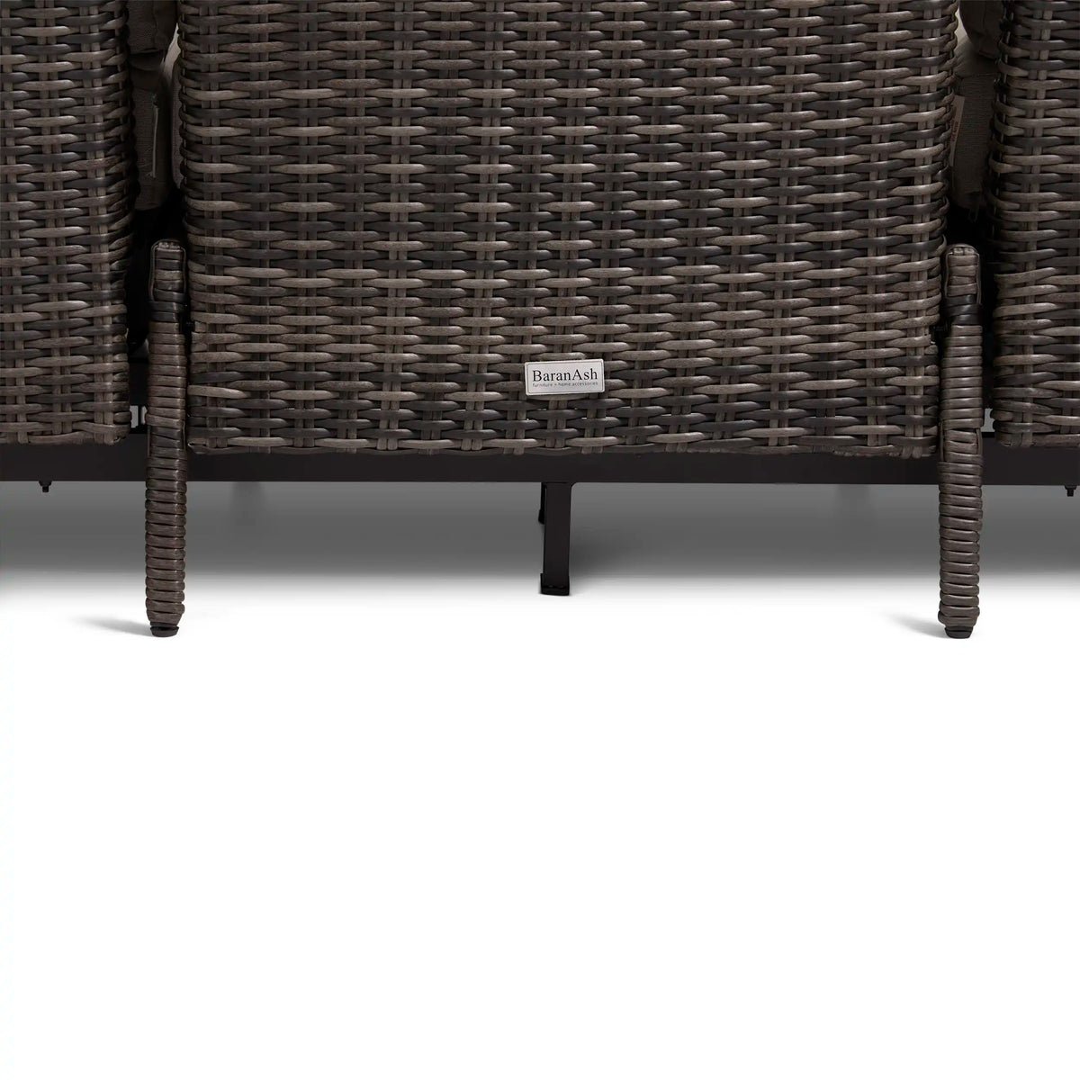 Ellis Reclining 7 Piece Sofa Conversation Group - Dove Acrylic - Image 12